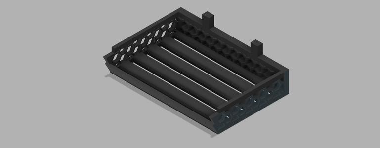 Mount for holding slim jim boxes