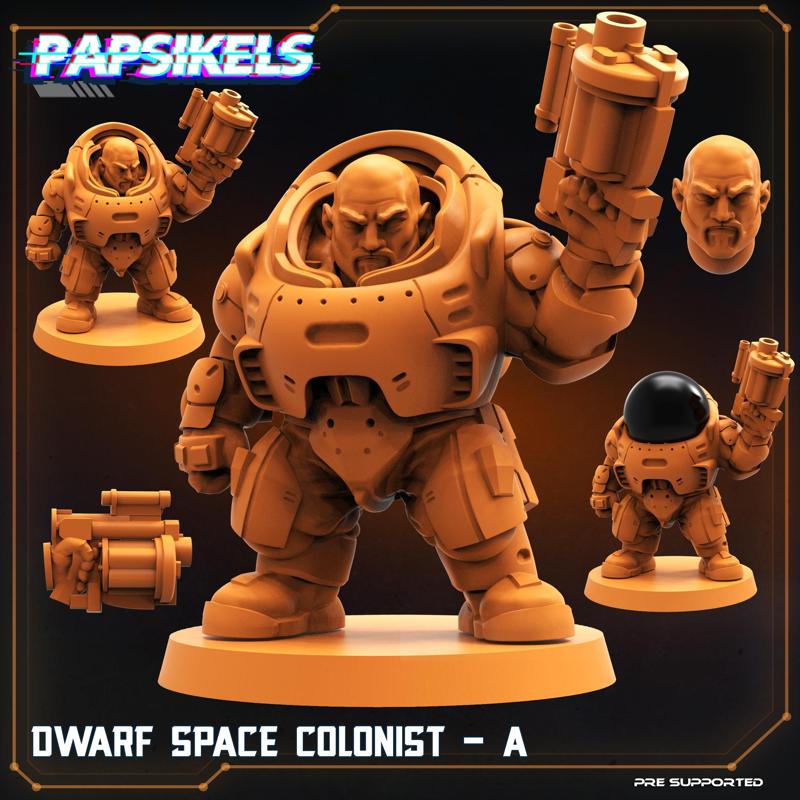 DWARF SPACE COLONIST - A