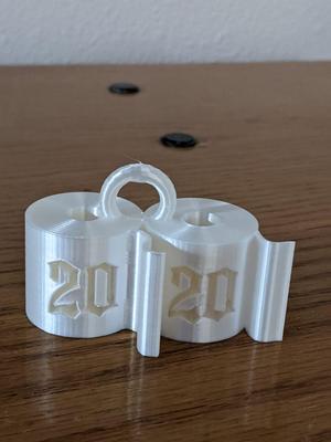 2020 Christmas Tree Ornament Toilet Paper Rolls