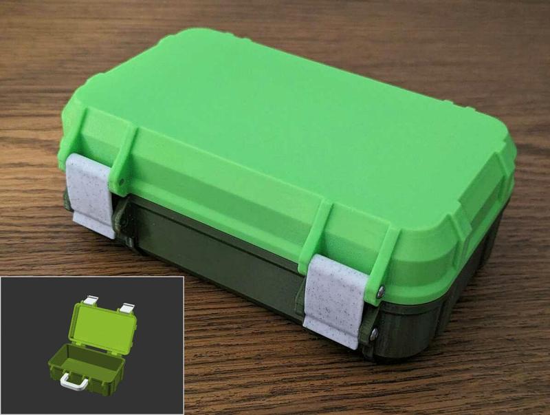 Rugged Storage Box, Parametric and Customizable