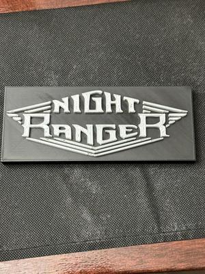 Night Ranger 80's Band Sign