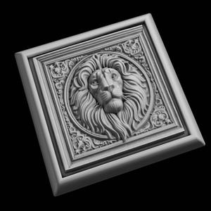 Lion Animal 3D Model for CNC Router Laser & 3D Printer