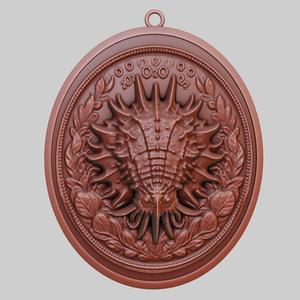 Sea cucumber Animal Pendant Sea cucumber Animal Necklace for CNC Router Laser & 3D Printer