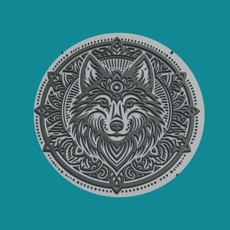 Wolf Medallion