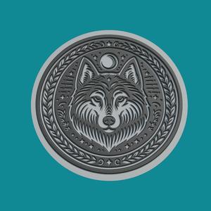 Wolf Print Model
