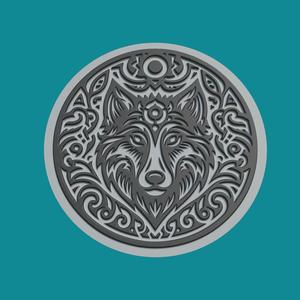 Wolf Medallion