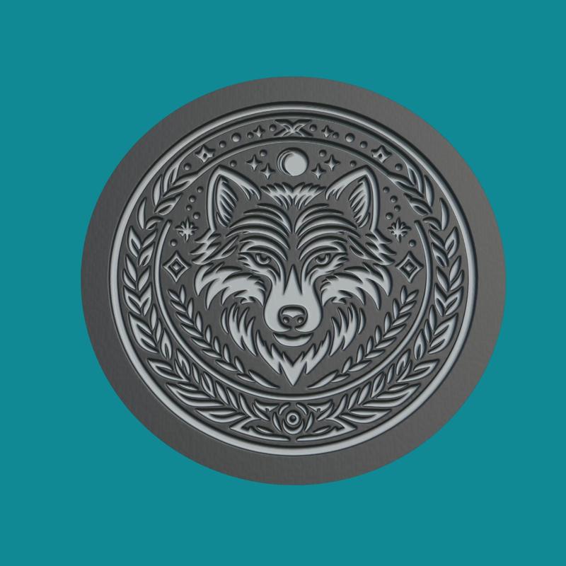 Wolf Pendant