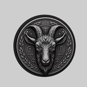 Goat Animal Head Goat Animal Medallion for CNC Router Laser & 3D Printer