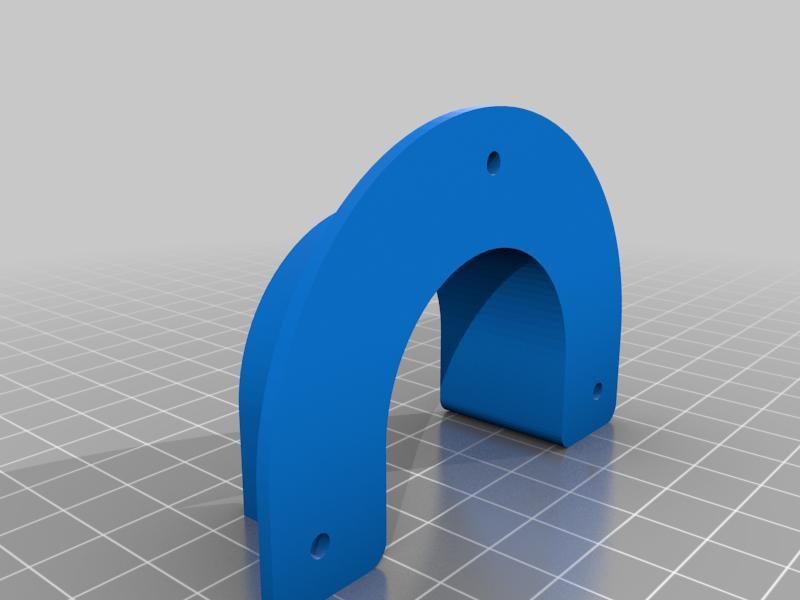 Support Barre à rideau 40mm