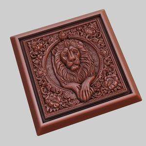 lion Animal 3D Model for CNC Router Laser & 3D Printer