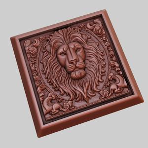 lion Animal 3D Model for CNC Router Laser & 3D Printer