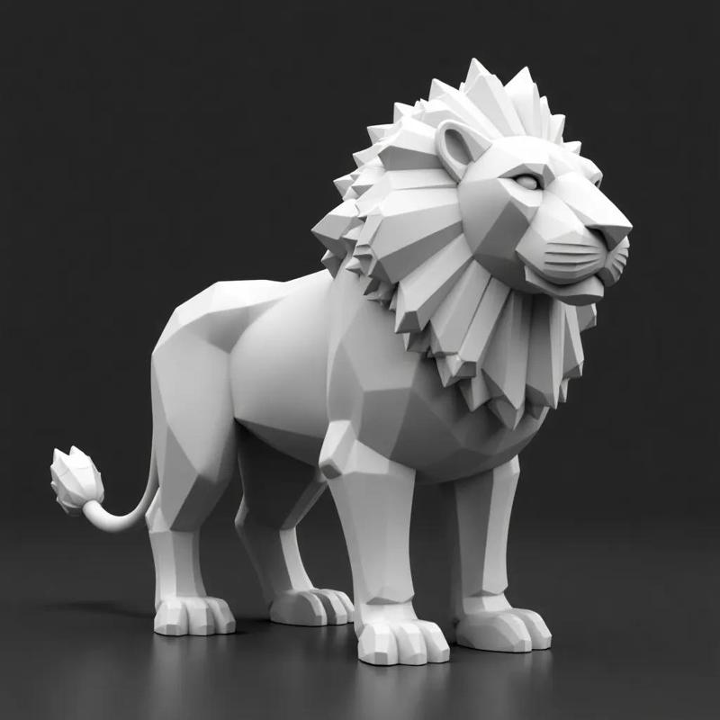Majestic Lion Sculpture 🦁👑