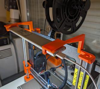 Light bracket for Prusa MK3S + longer version (update) / Lichthalter für Prusa MK3S  + längere Version (Update)