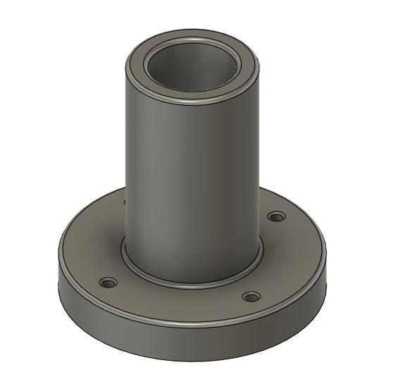 Halter für Gartenschlauch in Regentonne