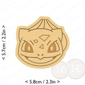 #0001  Bulbazaur  Cookie Cutter / Pokemon