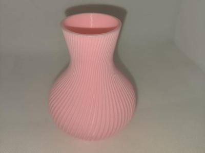 Elegant Small Spiral Vase