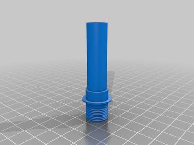 RX617 Desert Eagle Gel Blaster Replacement Barrel End With 14mm Counter Clockwise Thread