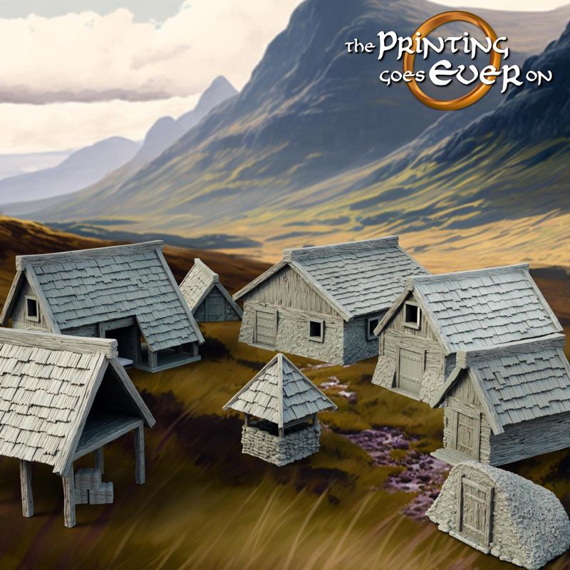 Farmstead Terrain - Full Set - Supportless
