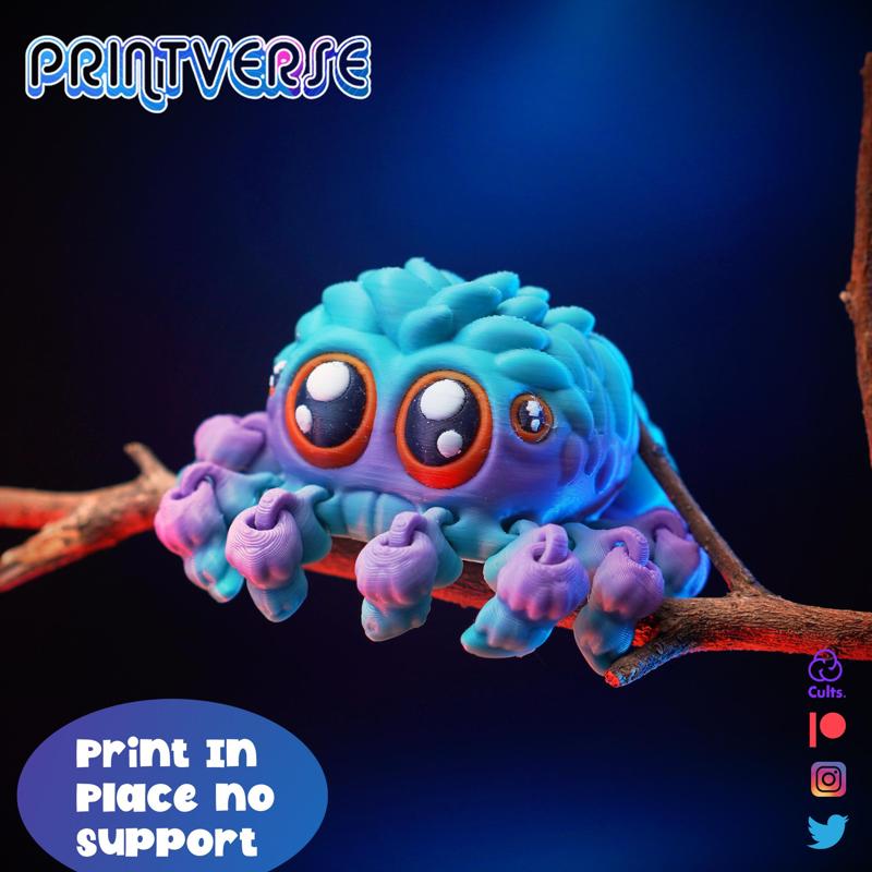 Flexy Print In Place Baby Jumping Spider