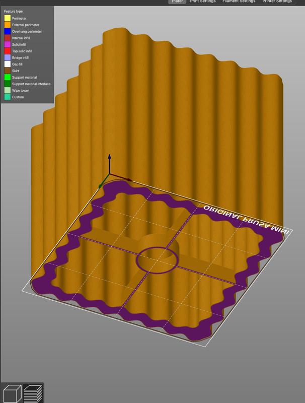 Sine Wave Lamp Shade [Mini Version]