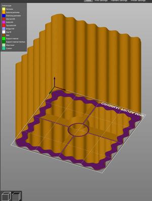 Sine Wave Lamp Shade [Mini Version]