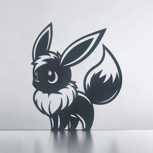 Eevee pokemon wallart