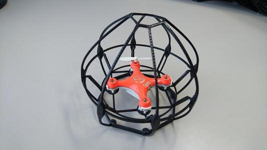 A spherical guard for CX-10 type toy drone