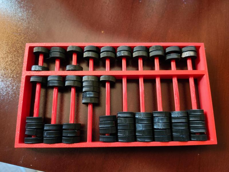 Print in place Abacus