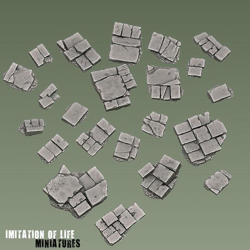 Flagstone Basetoppers - Supportfree base detailing kit