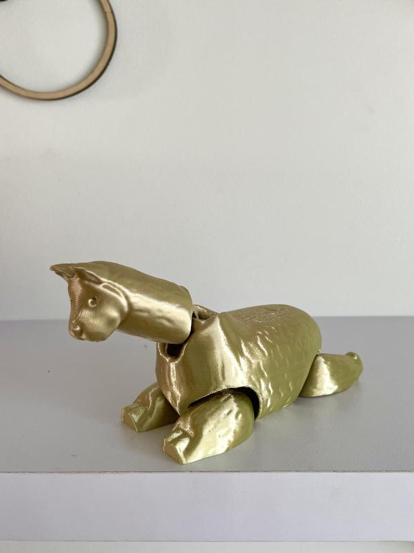 Flexi Llama Yoga / Print in Place