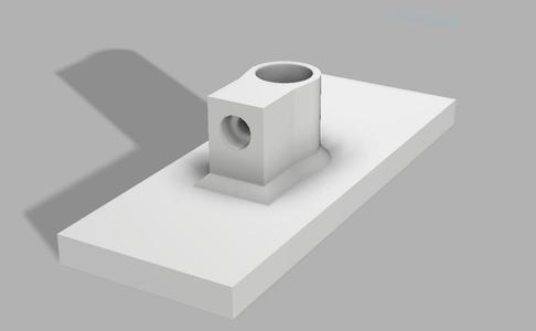 Lamp cord fastener