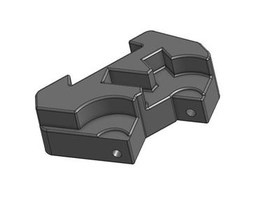 Dual Indicator Holder  for Lathe AXA Toolpost - Version02