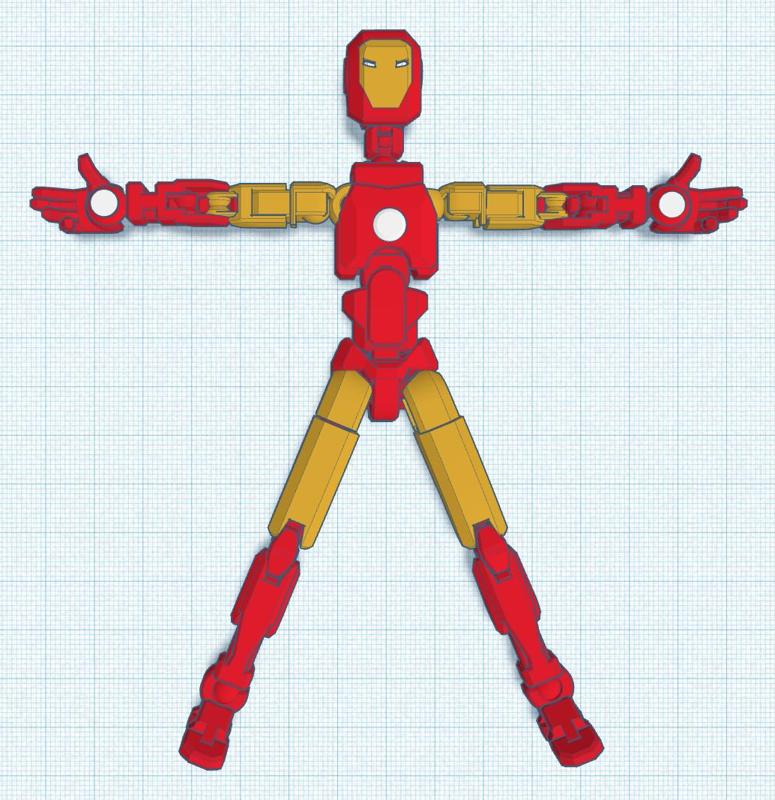 DUMMY 13 goes to COMIC CON - Iron Man - WIP