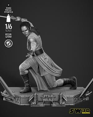 REY SCULPTURE - TESTED AND READY FOR 3D PRINTING