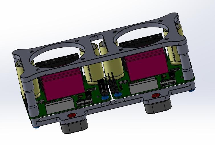BTT TMC 5160T Plus dual DIN base