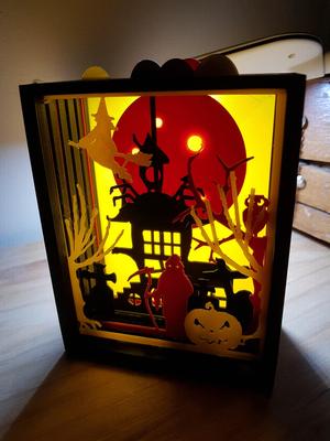 Halloween frame
