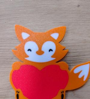 Fox Wall Deco
