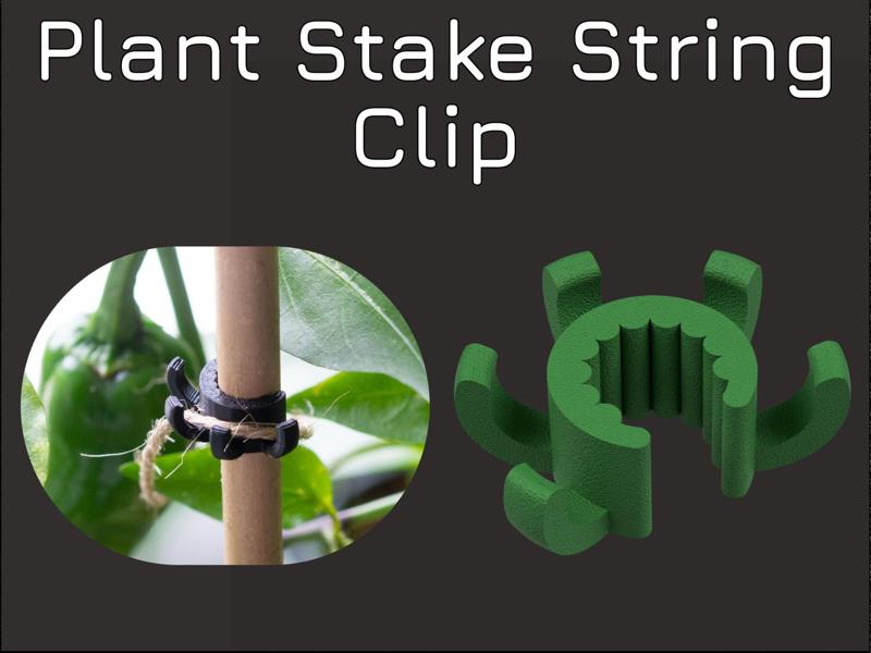 Plant Stake String Clip