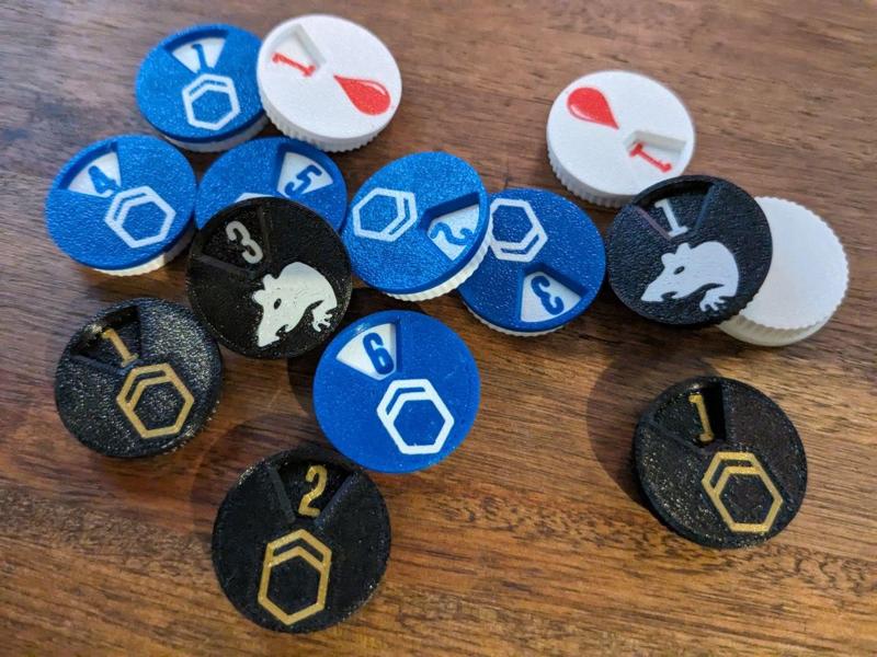 Small Gaming Counter Dial