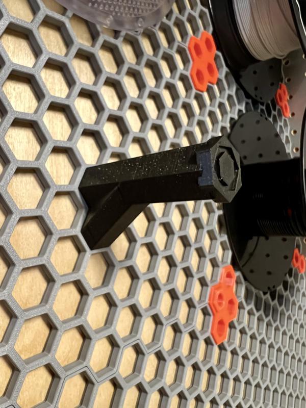 Honeycomb Wall Spool Storage