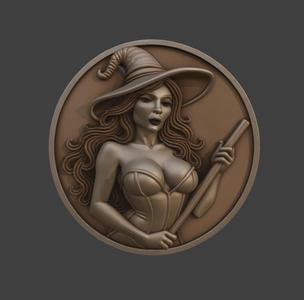 Witch Button