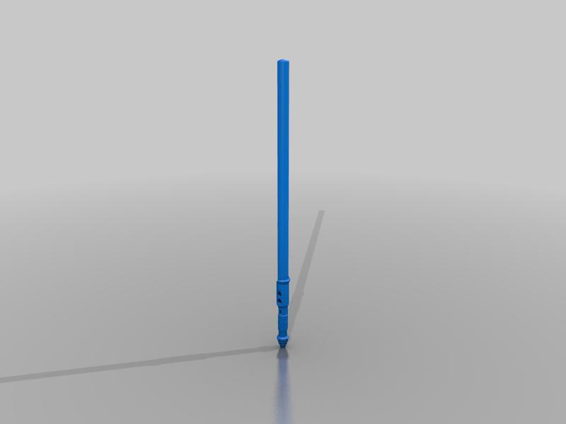 1.2 meter lightsaber with plasma - 3 LED colors