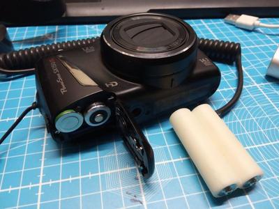 DC coupler (battery shell) for Canon PowerShot SX150