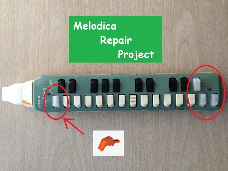 Melodica Replacement Keys