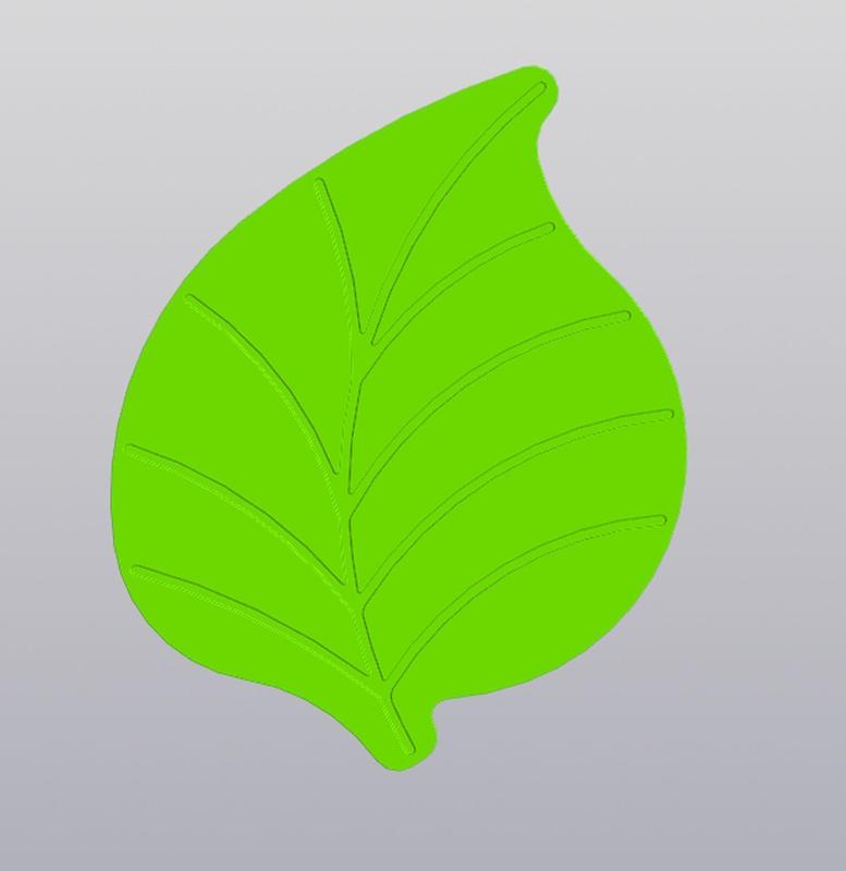 Cup coaster Leaf