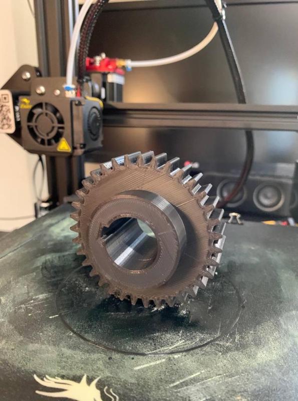 Big gear Do=70 mm with modul=2mm