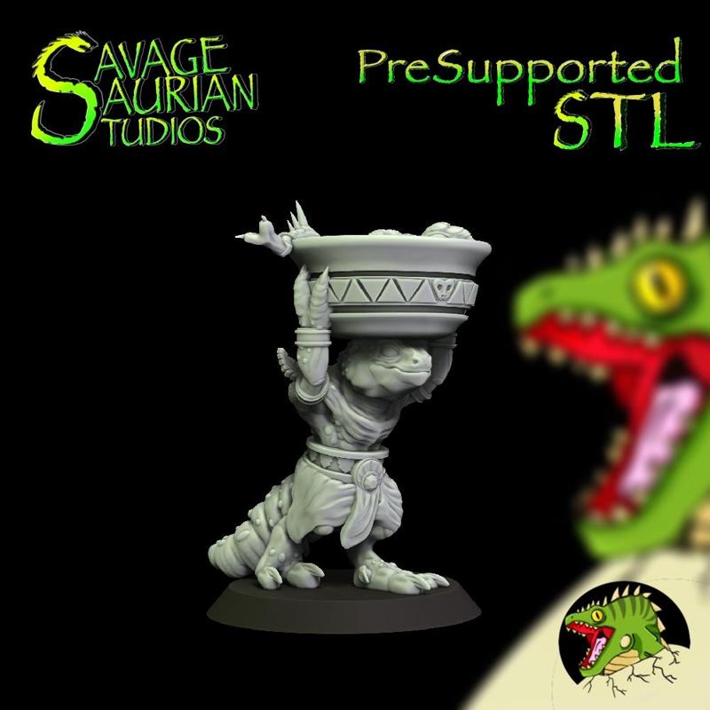 Lizardmen - Leogecko Bowl Bringer