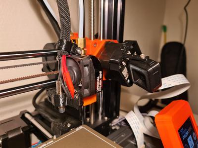 Prusa Mini x-axis motor Raspberry Pi camera mount