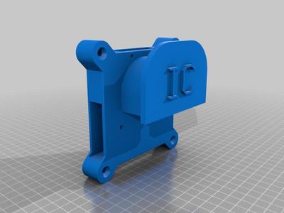 Adjustable speakers and headphones holder for monitor with vesa mount  