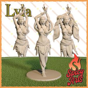 Lyla - (SFW) Dancing Long Hair Pin-Up